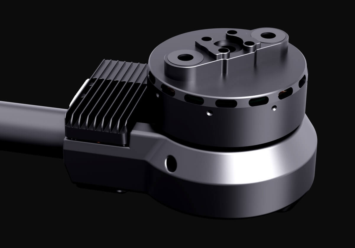 Integrated design of motor