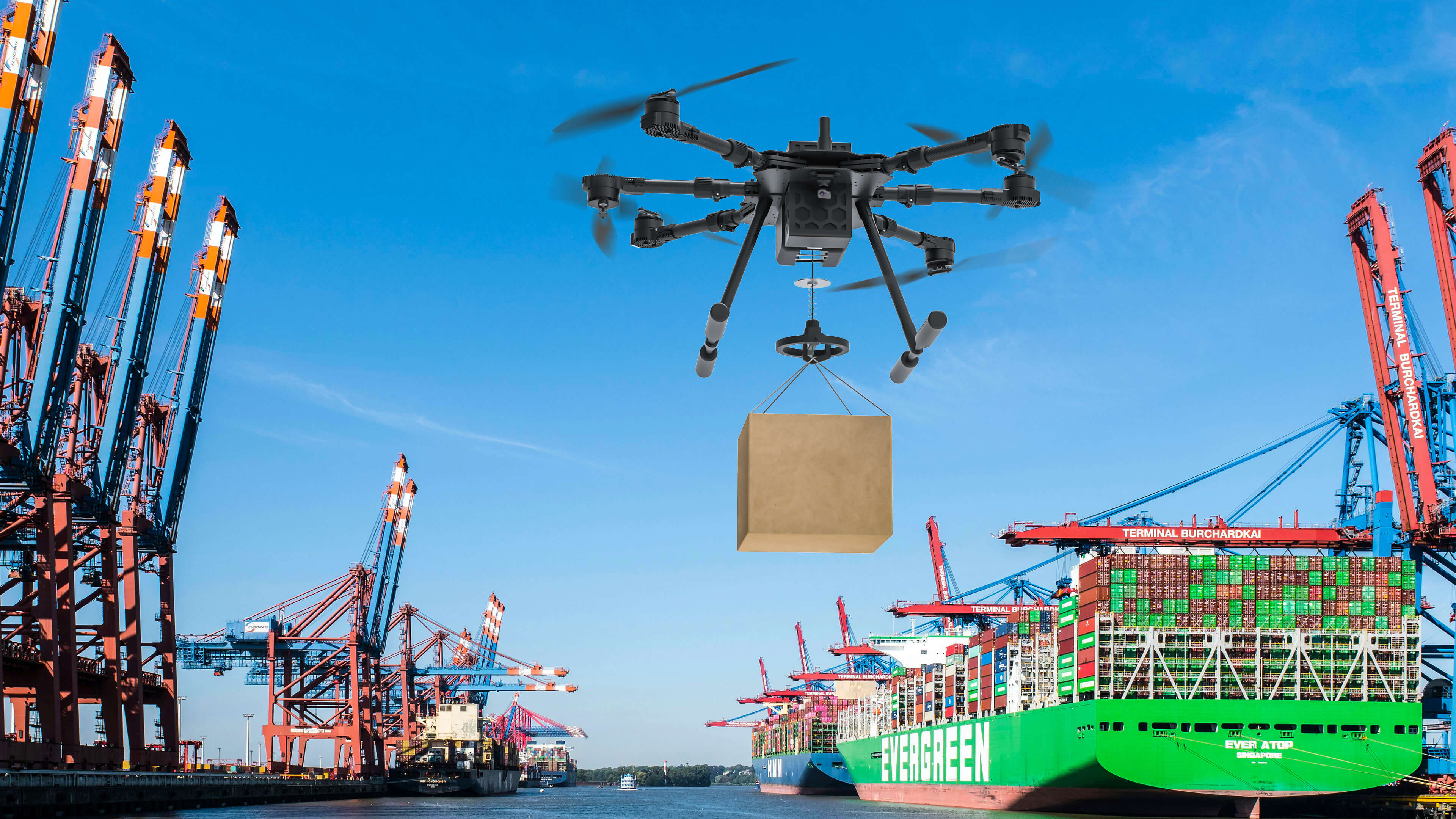 TS15 Hex-rotor Cargo UAV