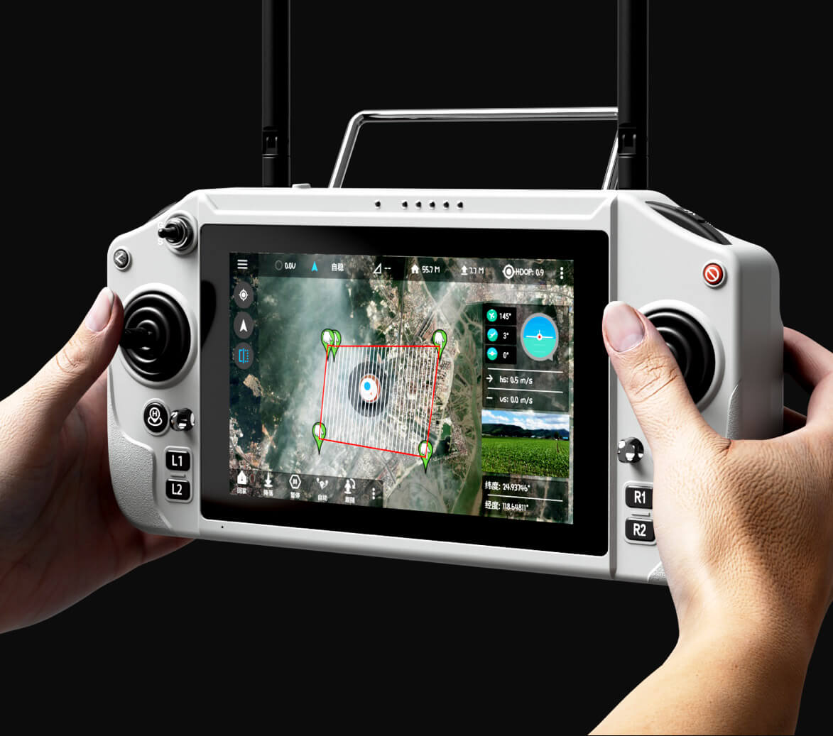 Large-screen remote control, precise operation