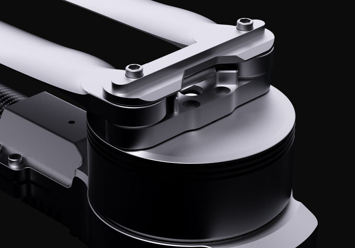Surging power, stable control.