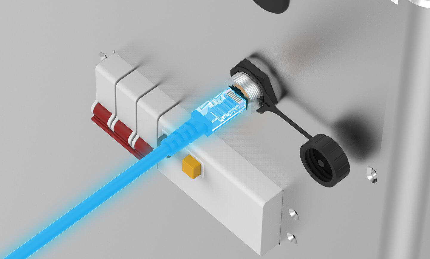 Fiber optic communication supports customization