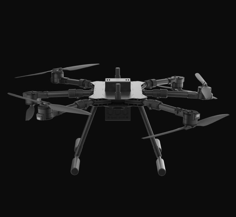 TS15 Hex-Rotor Cargo UAV